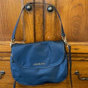 Michael Kors Purse - Navy Blue Crossbody Shoulder